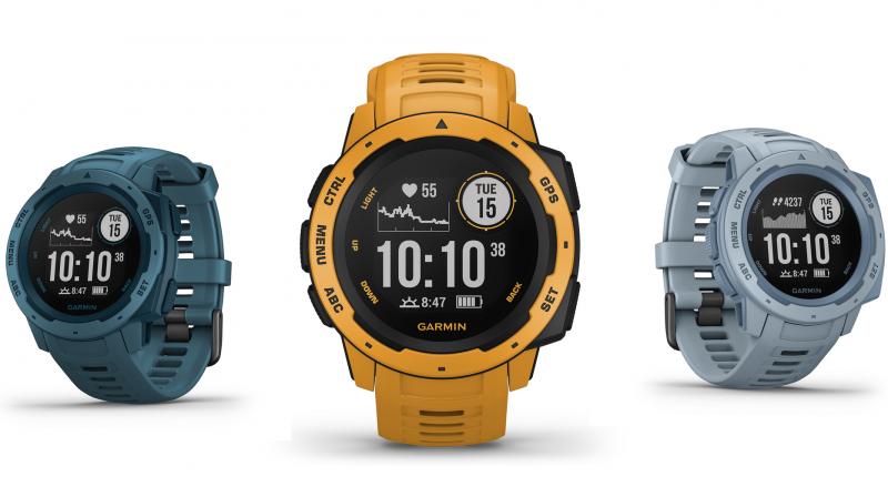 Garmin drops new colours in its Instinct lifestyle watch range