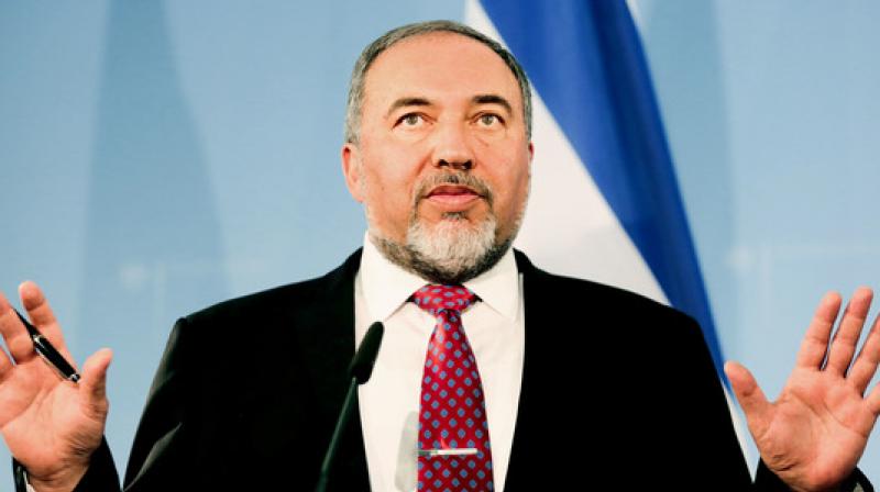 Mr Lieberman however said he had no intention of starting a new war in Gaza, which would be the fourth since 2008. (Photo: AP)