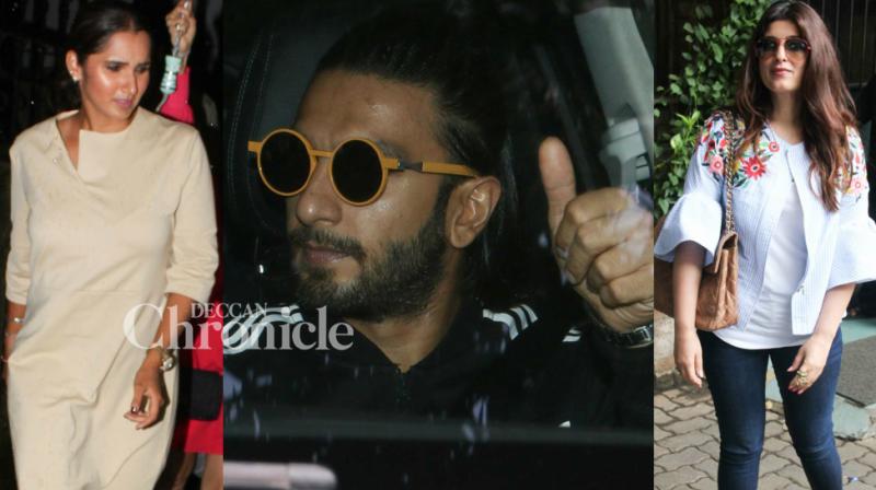Ranveer, Twinkle, Sania, other stars grab spotlight with their style