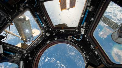 The Cygnus cargo ship operated by the US company Orbital ATK left the International pace Station, packed with 1.5 tons of garbage, at 8:22 am (1322 GMT) on Monday.  (Photo:NASA)