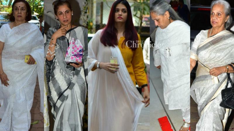 Aishwarya, Jaya, other stars pay respects to Shammi aunty at prayer meet