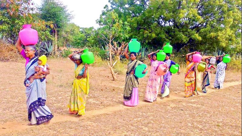 Water crisis worsens by the day in Kadapa