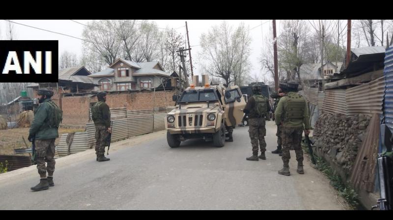 2 terrorists killed, 4 soldiers injured in J&K encounter, operation underway