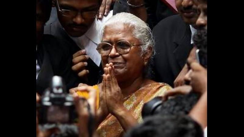 Arputhammal further said the Governor was cordial towards her and went through her petition, and that he even suggested some correction which was done. (Photo: File | PTI)