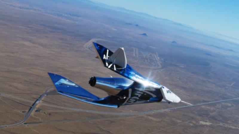 Virgin Galactic\s first test passenger gets commercial astronaut wings