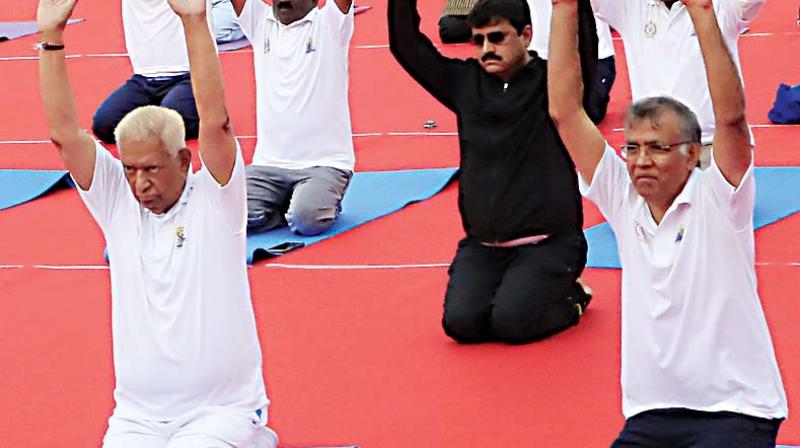 Bengaluru: Roll out that yoga mat, namaâ€˜stayâ€™ there