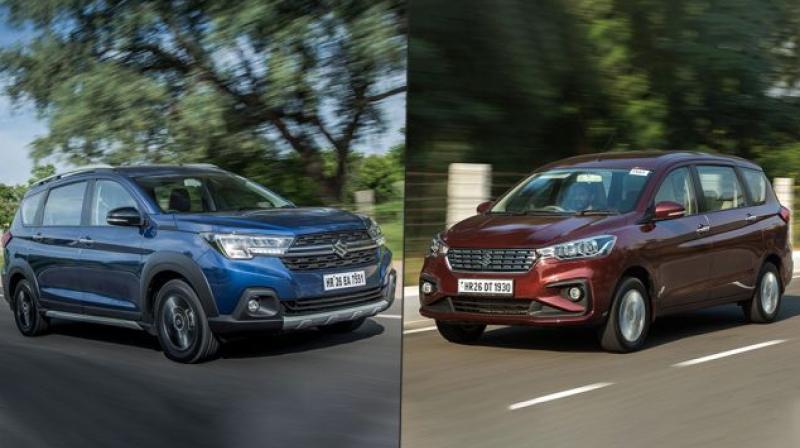 Maruti Suzuki XL6 vs Ertiga: In pics