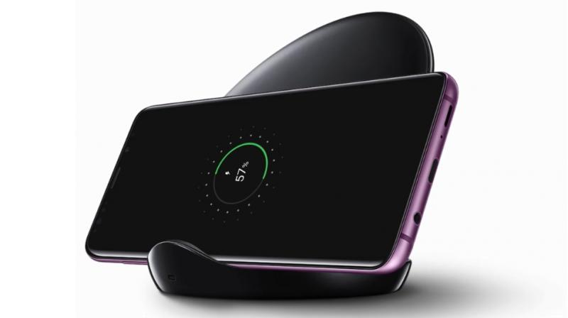Once on the dock, users can keep accessing Google Assistant to access all information, even when its locked. (Representational Image: Galaxy S9 with wireless charger)