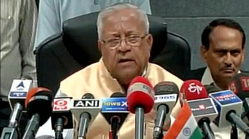 Naga political solution has to be achieved within a year: Outgoing governor Acharya