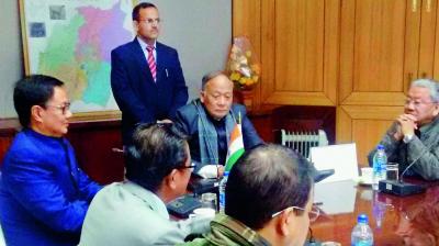 President rule in Manipur is a possibility; Rijiju talks tough in Imphal - Deccan Chronicle