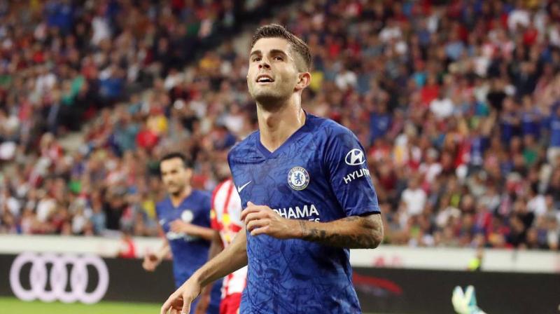 Christian Pulisic was left out of the Frank Lampards squad completely when Chelsea beat Lille in the Champions League last week. (Photo:AFP)