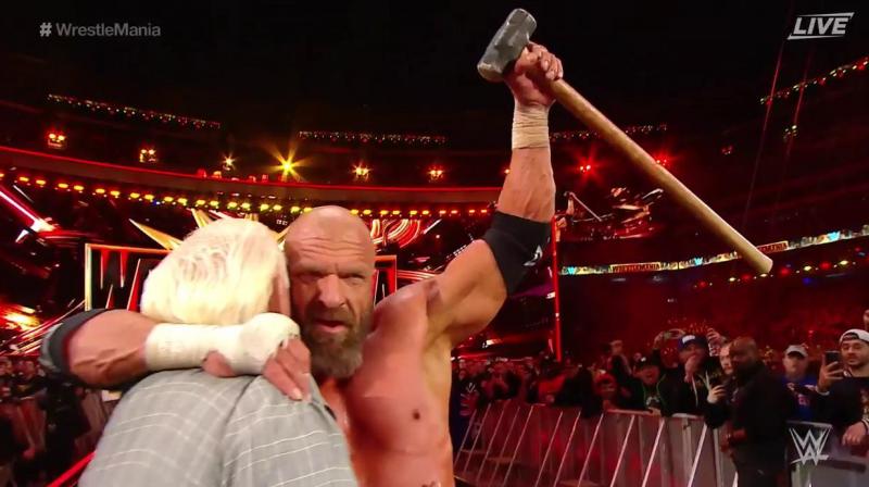 Wrestlemania 35: Batista fails to end HHHâ€™s career, on-course to end Thanosâ€™ life