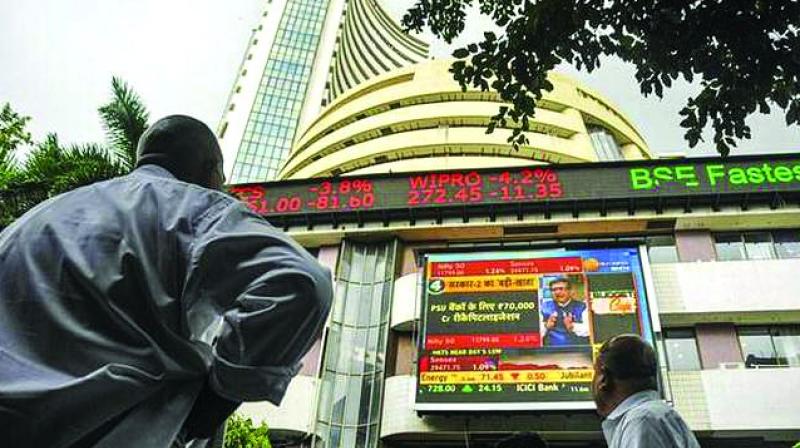 Sensex rises for 4th straight session, up 93 points