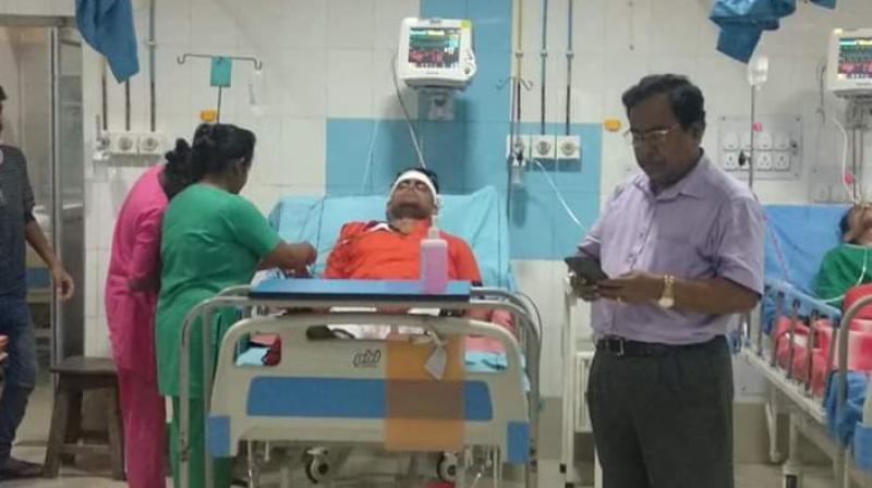 West Bengal BJP candidate hospitalised after road accident