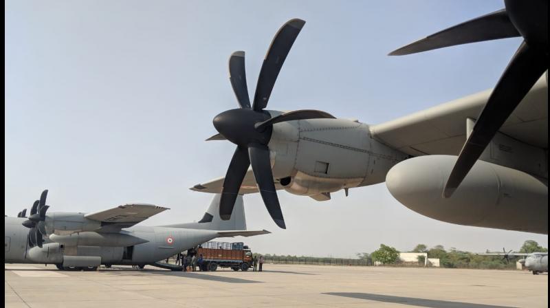 Cyclone Fani: IAF deploys three C130J Super Hercules aircrafts for relief mission