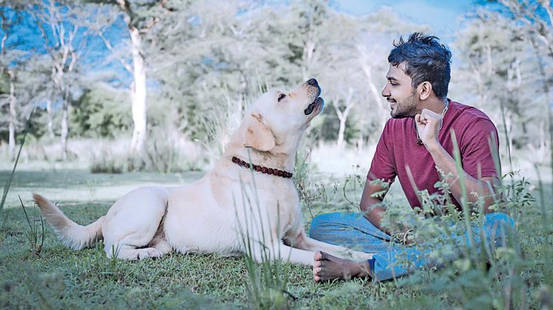 Dog named Ghilli is a Vijay fan