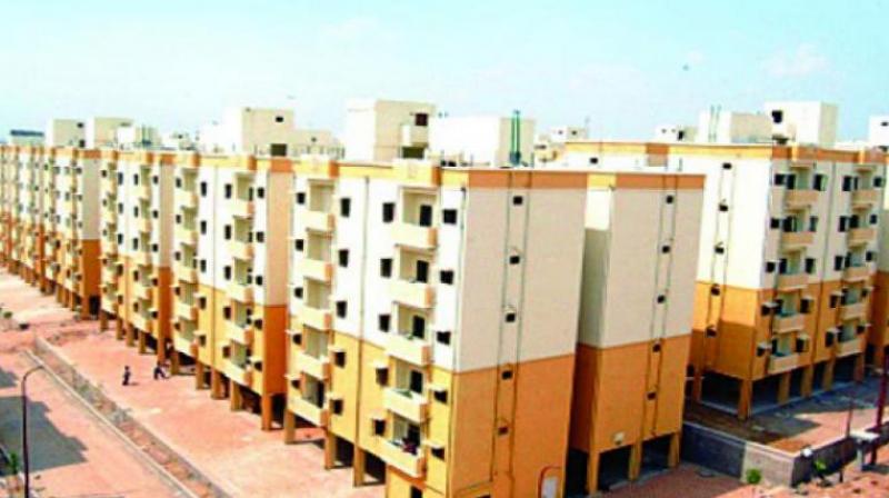 Khammam: Rains expose flaws in 2BHK houses