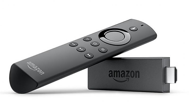 The Fire TV Stick from Amazon looks similar to a USB pen drive, albeit a little larger than usual.