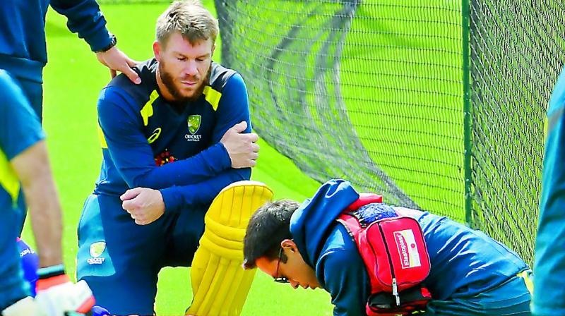 David Warner â€˜shaken upâ€™ after net incident