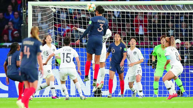 Thumping start for the French at womenâ€™s World Cup