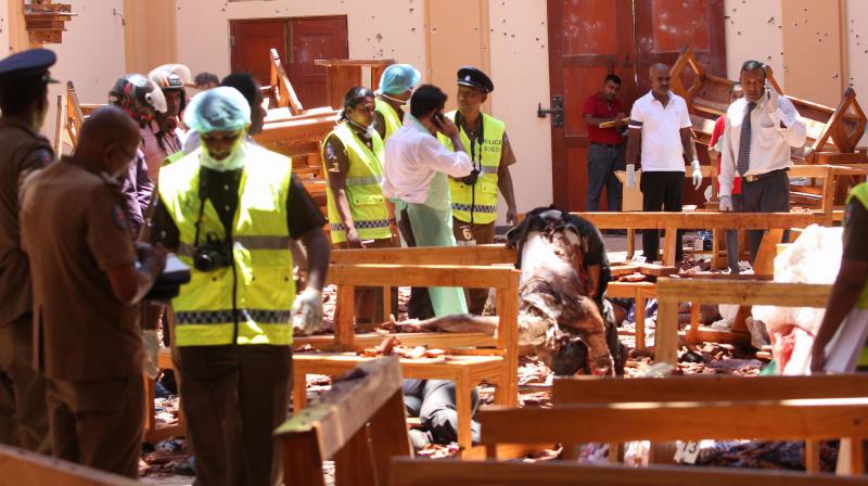 Sri Lanka church witnesses pieces of flesh thrown all over walls post blast