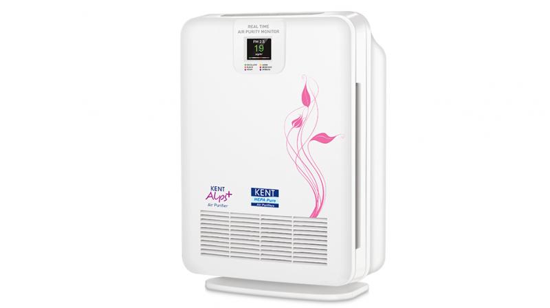 The Kent Alps+ Air Purifier looks more like a water purifier kept at ground level.