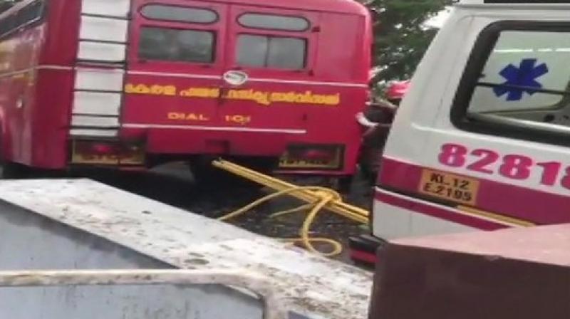 8 killed after ambulance collides with lorry in Kerala\s Palakkad