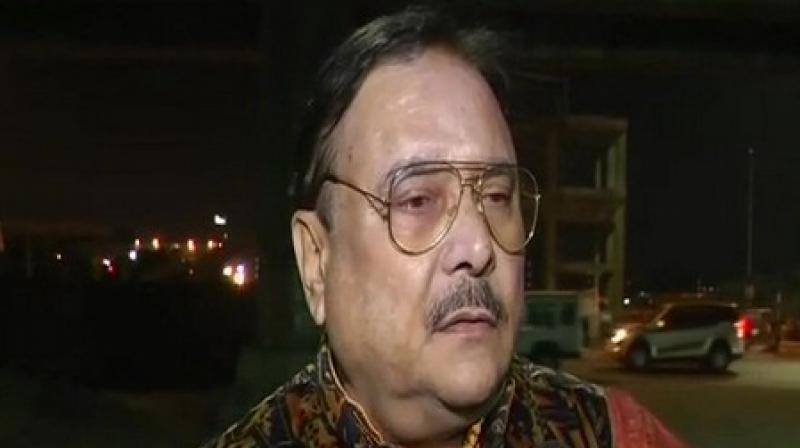 Asserting that there was an environment of communal harmony in the state, Mitra said his party stands for all places of worship whether it be temples, mosques, or churches. (Photo: ANI)