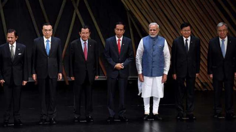 Prime Minister Narendra Modi invited ASEAN leaders as the Chief Guests at Indias 69th Republic Day celebrations. (Photo: AFP)