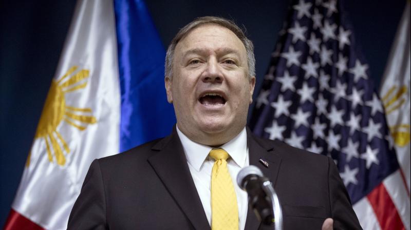 Pompeo cited the India-Pak dispute and the Israeli conflict as recent examples of Americas negotiating diplomatic skills. (Photo:AP)