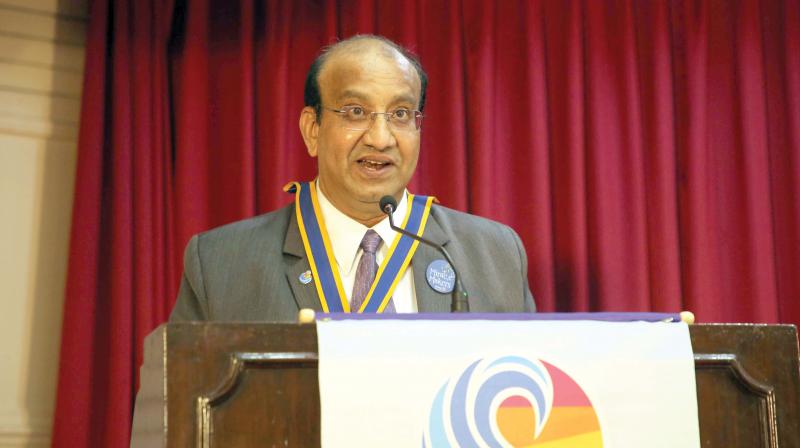 Rtn. Vivek R. Prabhu, President, Rotary Club of Bangalore