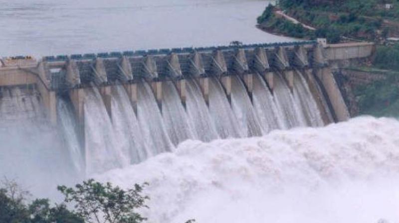 Srisailam Dam.