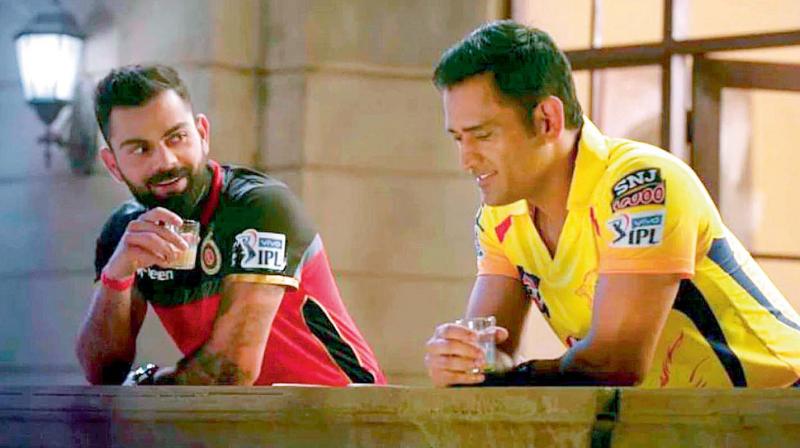 Virat Kohli and Dhoni ready for a face-off