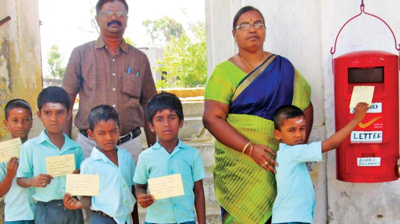 Madurai: 102 little hearts  â€˜postâ€™ ambitious campaign for clean voting
