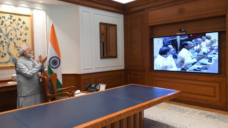 \Will be etched in our glorious history\: PM lauds team Chandrayaan-2