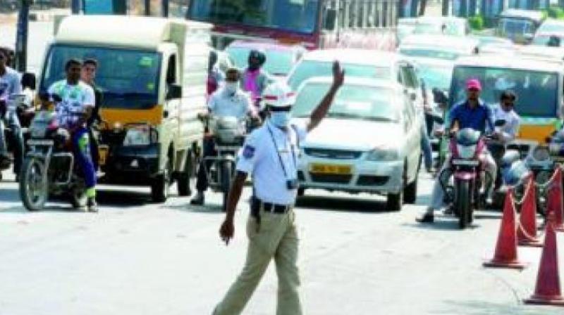 Additional Commissioner of police, traffic, Mr Anil Kumar, instructed the traffic cops to ensure free flow of traffic during rallies and processions organised by political parties.    (Representational Images)
