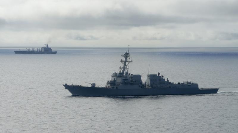 China has slammed the United States for sailing a warship near disputed territory in the South China Sea. (Photo: AP/Representational)