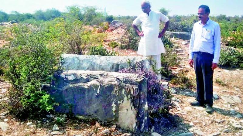 Vijayawada: Iron Age dolmens damaged