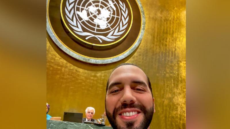 \First let me take a selfie\: El Salvador President tells UN before his maiden speech