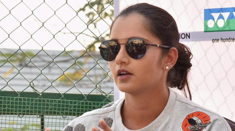 Sania Mirza contended that the Rs one crore given to her by the Telangana government was a training incentive. (Photo: PTI)