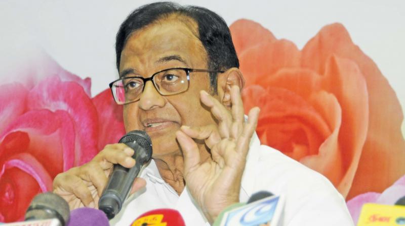 No tax burden on middle class for \Nyay\ scheme: Chidambaram