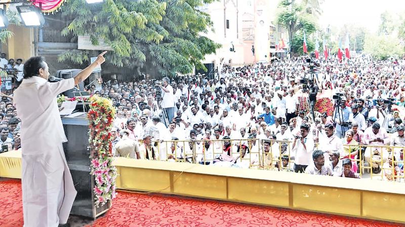 MK Stalin blasts AIADMK for â€˜pledgingâ€™ Tamil Nadu interests to BJP