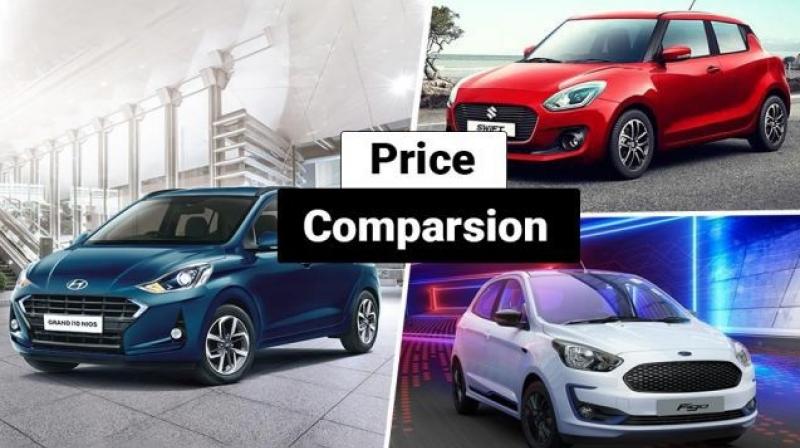 Hyundai Grand i10 Nios vs Maruti Suzuki Swift vs Ford Figo: What do the prices say?