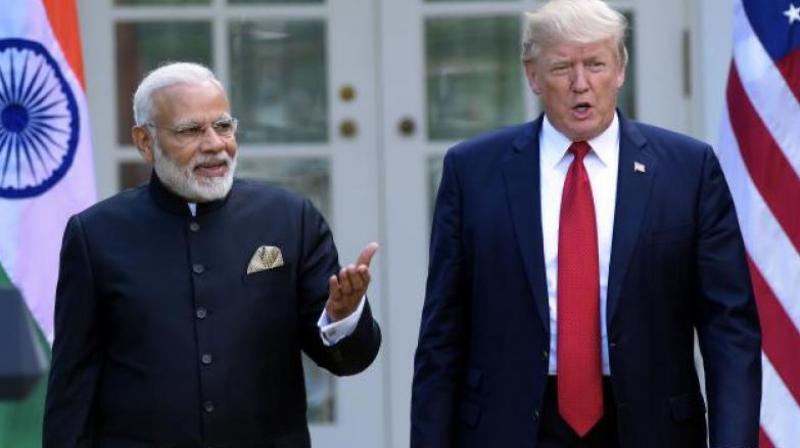 PM Narendra Modi and US President Donald Trump. (Photo: AP)