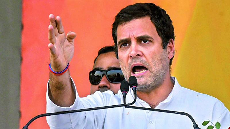 Rahul Gandhi challenges Modi to a debate on corruption
