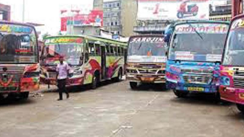 The society will be registered under the name Kerala Bus Operators Association, with a separate bank account.
