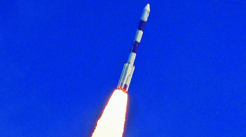 It may be recalled that the heat shield had created problem last time. For the second time, Isro launched the satellites into the multiple orbits.