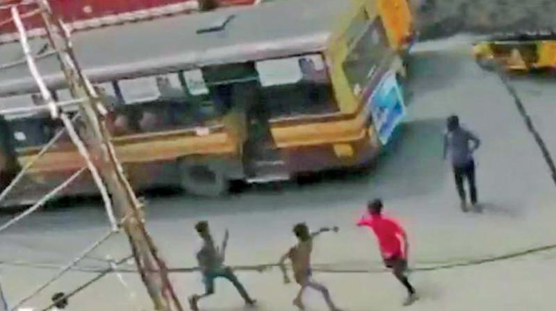 Chennai: Students chasing with machete triggers panic