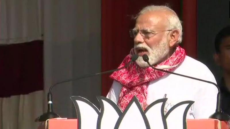 Cong allowed infiltration to save vote bank, will fence Bangla border: Modi