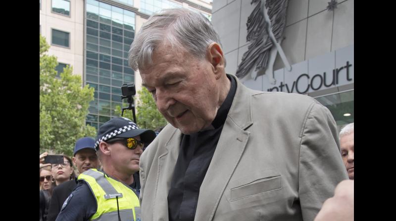 Once among Pope Francis closest advisors and the most senior Catholic cleric ever convicted of child sex crimes, Pell is facing up to 50 years in prison. (Photo:AP)